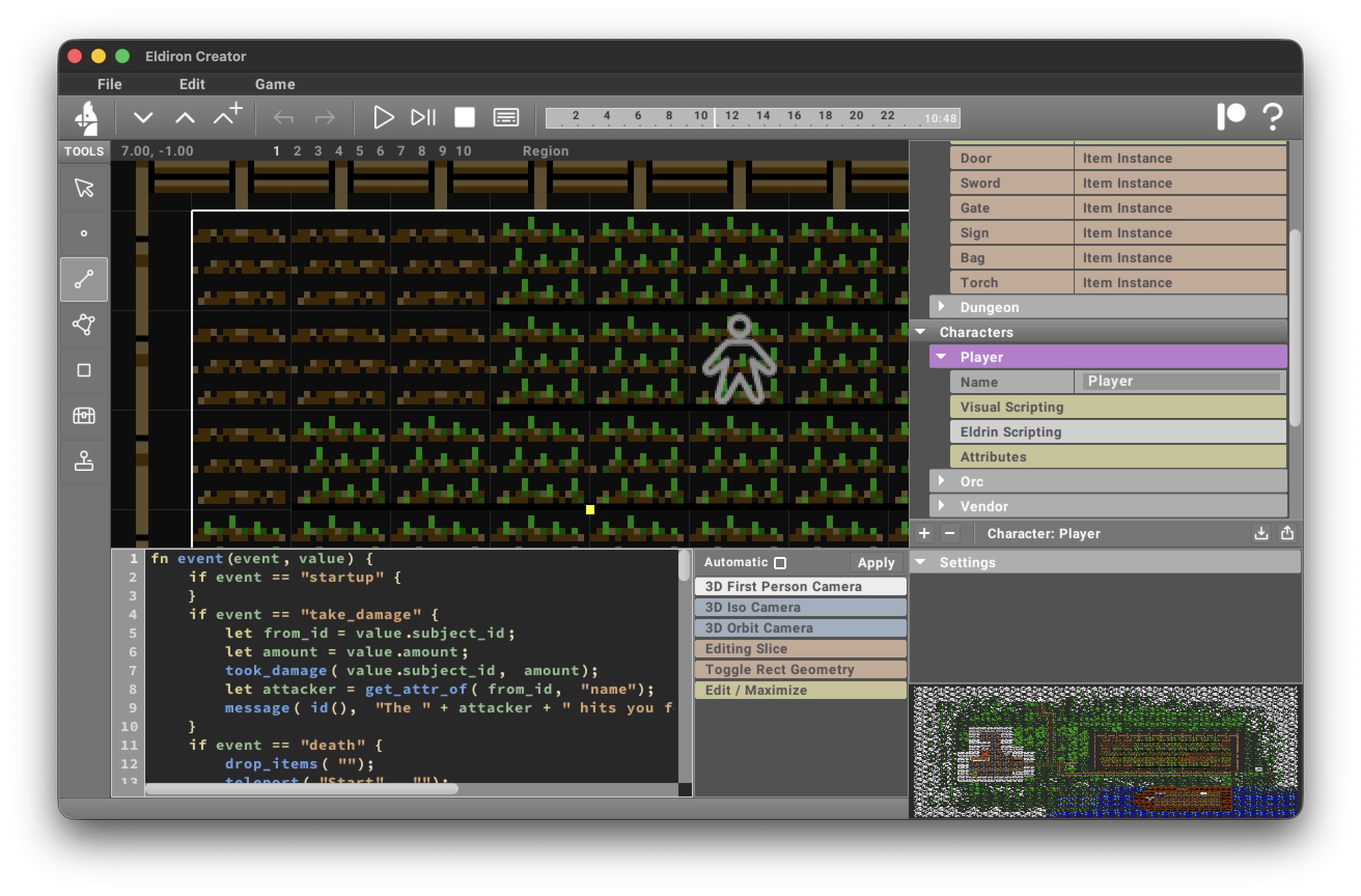 Eldrin Script Editor
