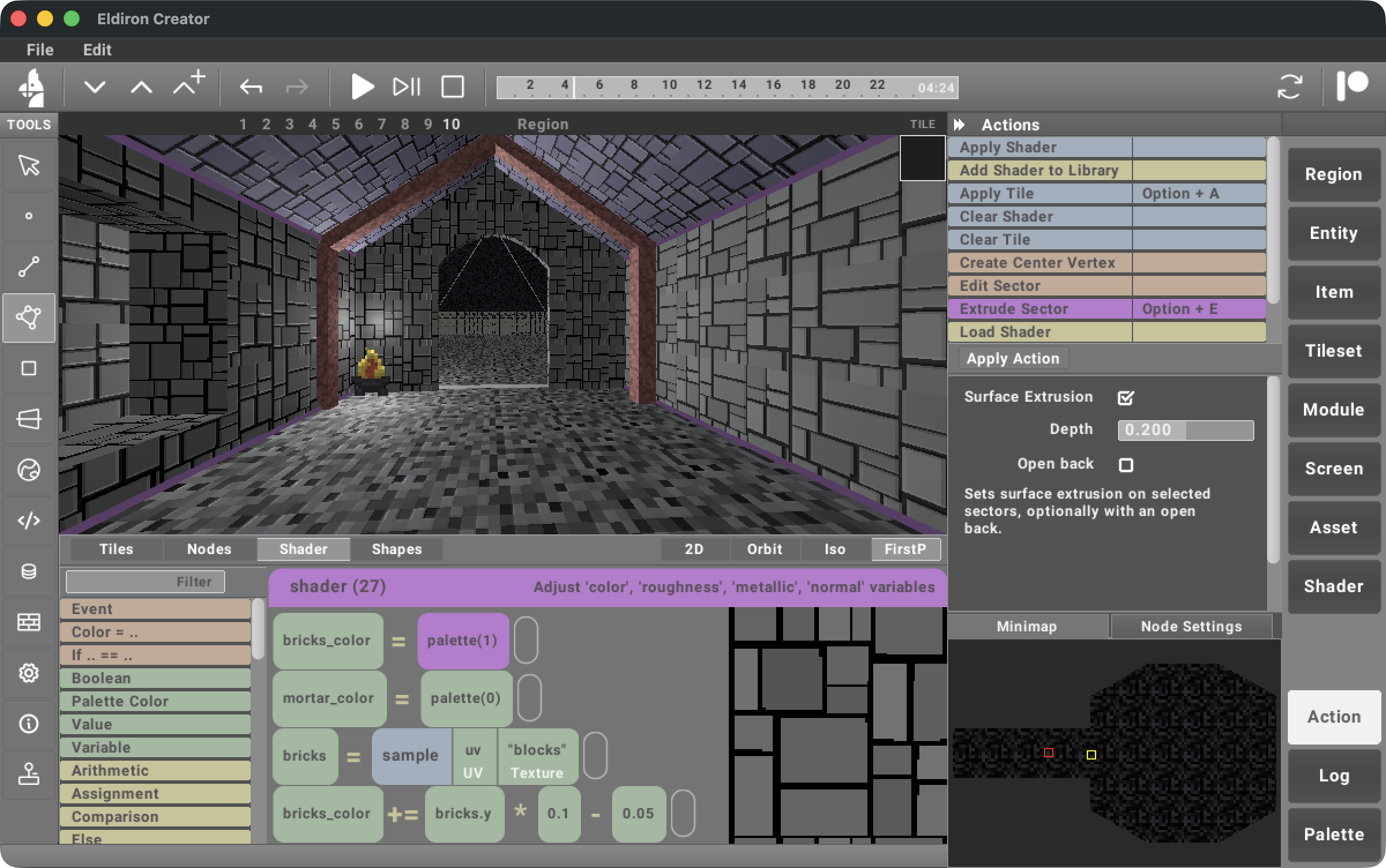 3D screenshot