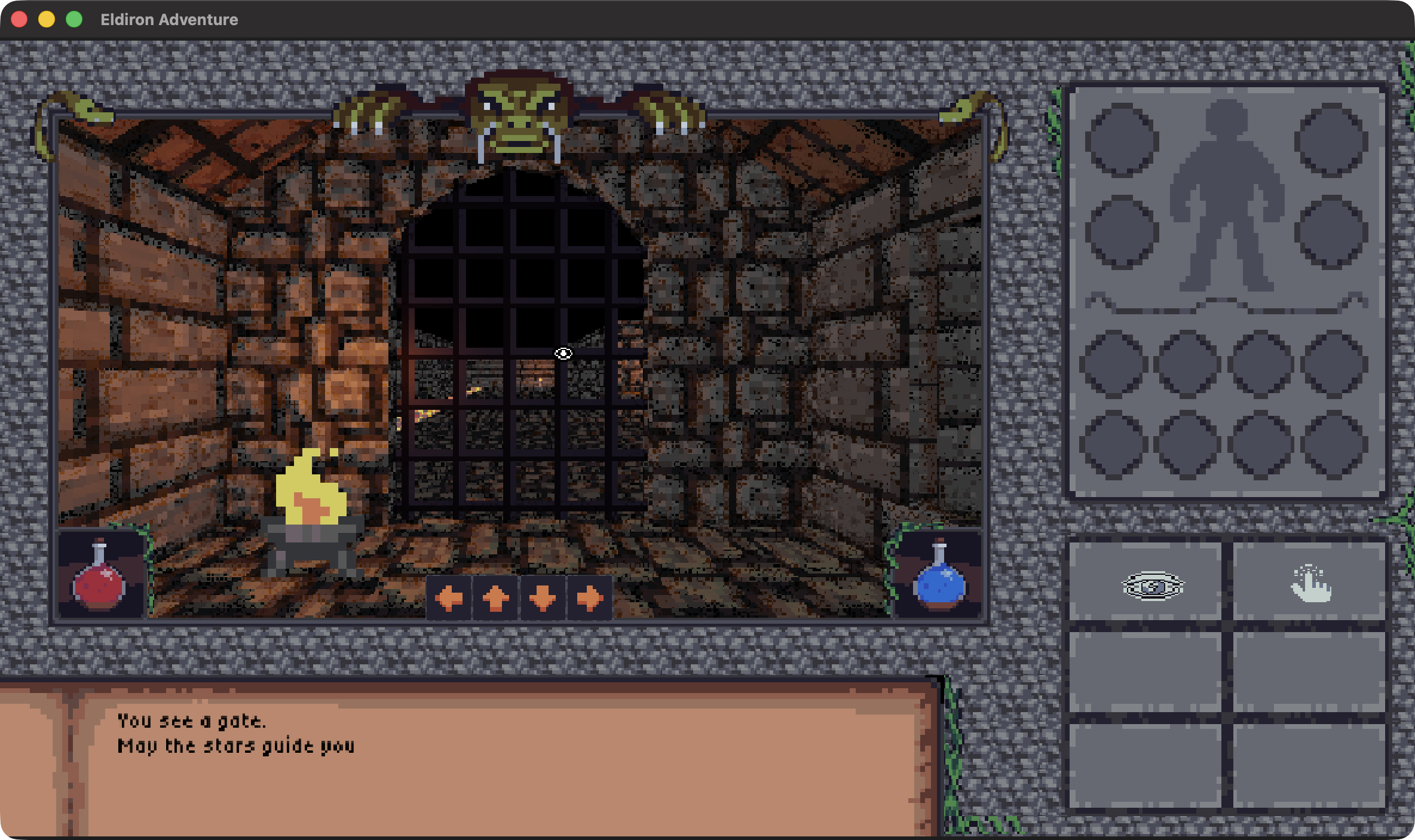 Dungeon Master example progress